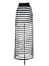 Unbranded Graphic Silver Casual Skirt Size L (estimated) - photo 2
