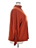 Susan Graver Orange Long Sleeve Blouse Size 2X - photo 4