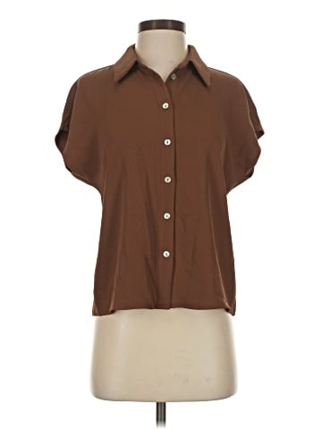 MELLODAY Short Sleeve Blouse (view 1)