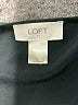 Ann Taylor LOFT Outlet 100% Polyester Black Short Sleeve Top Size L - photo 7