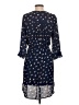 DR2 100% Polyester Print Blue Casual Dress Size S - photo 2