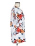 Unbranded Floral White Short Sleeve T-Shirt Size M - photo 4
