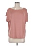 Bobeau Pink Short Sleeve Top Size M - photo 1