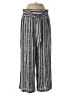 Robert Louis 100% Rayon Stripes Silver Casual Pants Size M - photo 1