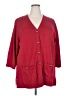 Bob Mackie Red Cardigan Size 2X - photo 1