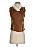 Francesca's 100% Polyester Brown Vest Size XS - photo 1