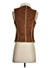 Francesca's 100% Polyester Brown Vest Size XS - photo 2