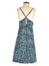 Athleta Animal Print Blue Casual Dress Size L - photo 2