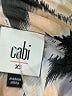CAbi Animal Print Ivory Long Sleeve Blouse Size XS - photo 7