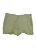 CAbi Solid Green Khaki Shorts Size S - photo 1