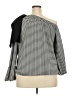 Unbranded Black 3/4 Sleeve Blouse Size 3X (estimated) - photo 2