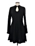 ECI Solid Black Cocktail Dress Size 8 - photo 1