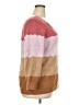 Talbots Color Block Pink Pullover Sweater Size 2X - photo 4