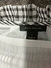 Ann Taylor 100% Polyester Houndstooth Gray Long Sleeve Blouse Size L - photo 7