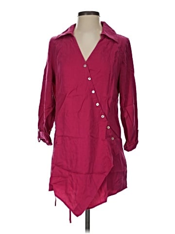 Soft Surroundings 3/4 Sleeve Button-Down Shirt (view 1)