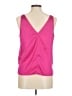 Old Navy 100% Polyester Pink Sleeveless Blouse Size M - photo 2