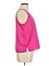Old Navy 100% Polyester Pink Sleeveless Blouse Size M - photo 4