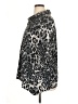Roz & Ali Animal Print Silver Poncho Size XL - photo 5