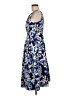 Eliza J 100% Polyester Floral Blue Cocktail Dress Size 8 - photo 5