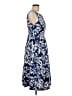 Eliza J 100% Polyester Floral Blue Cocktail Dress Size 8 - photo 4