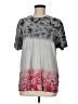 Guess Tie-dye Gray Short Sleeve T-Shirt Size M - photo 1