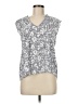 Monday Fun 100% Rayon Gray Sleeveless Blouse Size M - photo 1