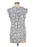 Monday Fun 100% Rayon Gray Sleeveless Blouse Size M - photo 2