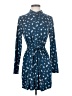 Forever 21 Blue Casual Dress Size S - photo 1