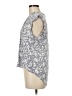 Monday Fun 100% Rayon Gray Sleeveless Blouse Size M - photo 5