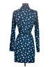 Forever 21 Blue Casual Dress Size S - photo 2