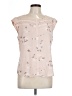Candie's 100% Polyester Pink Sleeveless Blouse Size L - photo 1
