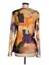 Petit Pois Orange Long Sleeve Blouse Size Med Petite - photo 2