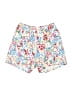 Unbranded Floral White Shorts Size M - photo 1