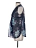 Liz Claiborne 100% Polyester Blue Sleeveless Blouse Size S - photo 5