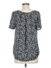 Apt. 9 Black Short Sleeve Blouse Size M - photo 2