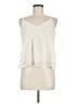 Old Navy 100% Polyester Ivory Sleeveless Blouse Size M - photo 1