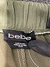 Bebe Solid Green Track Pants Size XS - photo 6