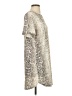 Cherish Animal Print Gray Casual Dress Size S - photo 4