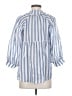 Unbranded Stripes Blue 3/4 Sleeve Blouse Size S - photo 2