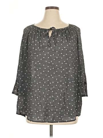 Fred David 3/4 Sleeve Blouse (view 1)