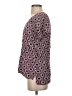Escapada 100% Rayon Burgundy Short Sleeve Blouse Size S - photo 5