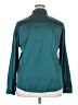 Chigant Color Block Teal Long Sleeve Blouse Size XXL - photo 2