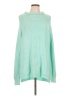 Kim Rogers Teal Turtleneck Sweater Size XL - photo 1