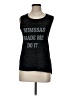 Bella Black Sleeveless T-Shirt Size M - photo 1