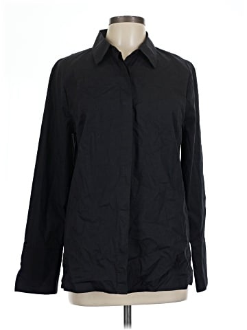 Scoop Long Sleeve Blouse (view 1)