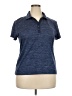 Izod Golf 100% Polyester Blue Short Sleeve Polo Size XXL - photo 1