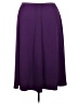 Susan Graver Solid Purple Formal Skirt Size 2X - photo 2