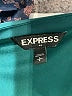 Express Outlet 100% Polyester Solid Teal Casual Dress Size S - photo 7
