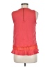 J.Crew Orange Sleeveless Top Size M - photo 2