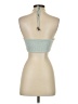 Olivaceous 100% Rayon Teal Halter Top Size S - photo 2